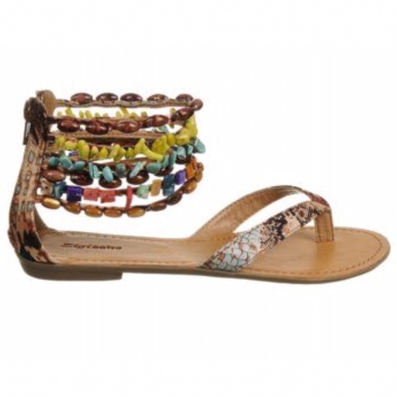zigi soho beaded sandals
